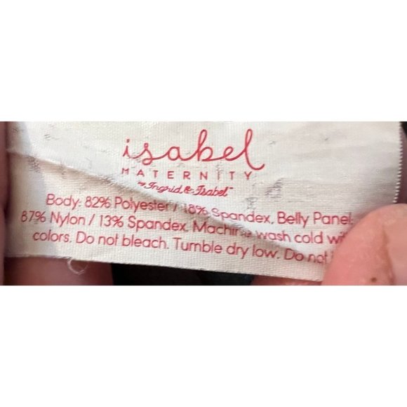 Isabel Women's Maternity pants size Small smooth panel front - Picture 6 of 10